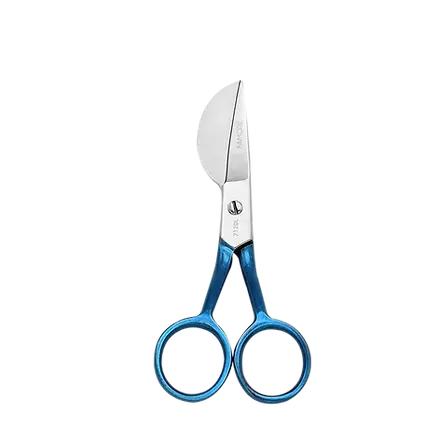 4.5" Left Handed Duckbill Applique Scissors