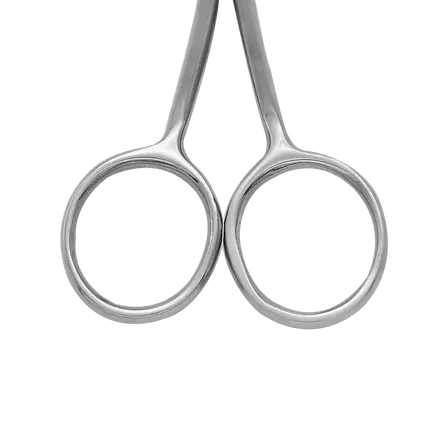 4" Fine Point, Mini Double Curved, Embroidery, Applique Scissors