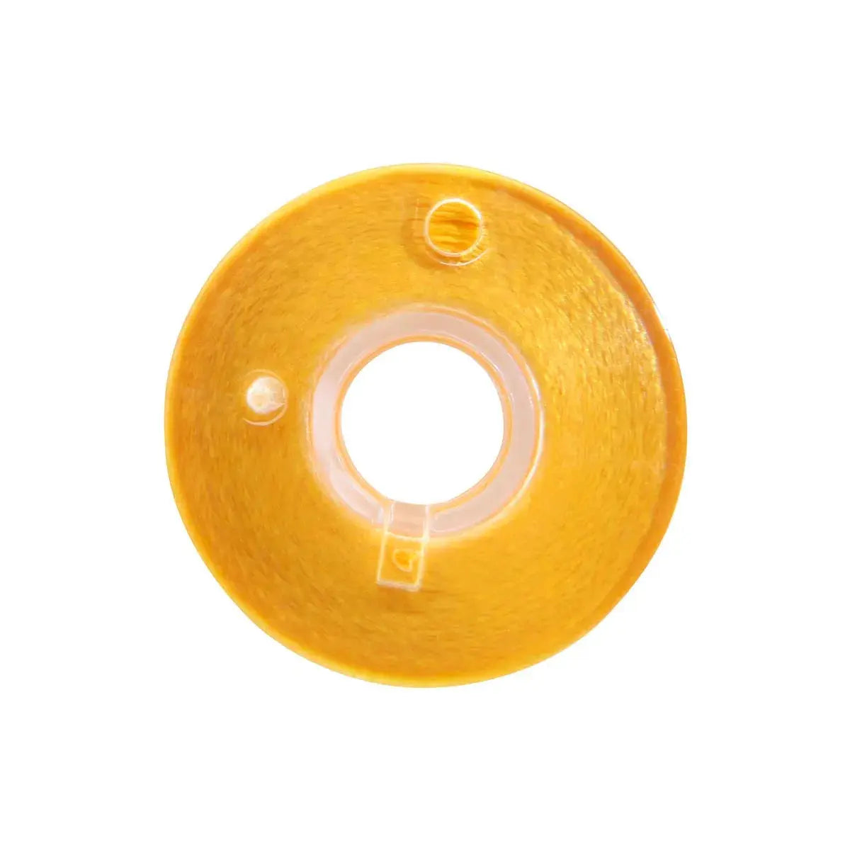 13323 Bright Gold Prewound Clear-Glide Bobbin Tube - Class 15/A