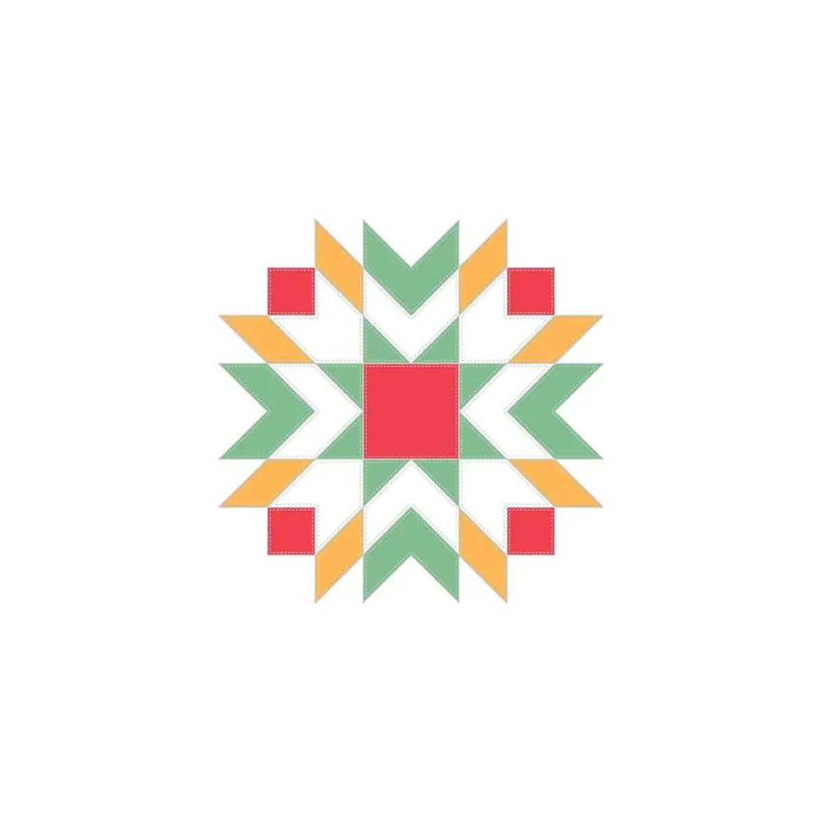 Gingham Star Needle Minder