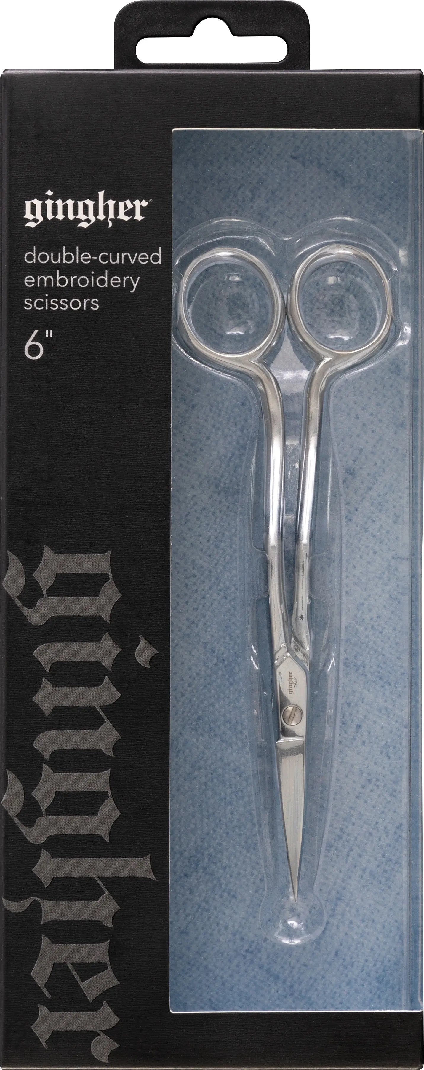 Gingher 6in Double Curved Embroidery Scissors