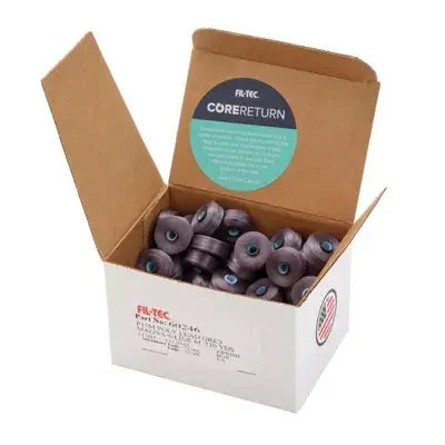 Lead Grey Magna-Glide Classic #60 Bobbin Box (Case of 72)